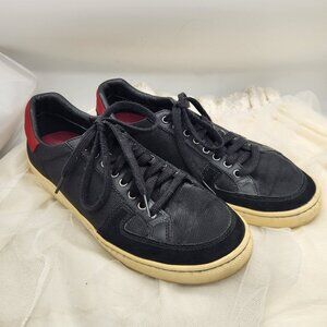 The Original Penguin Men Shoes Black/Red, Size 9